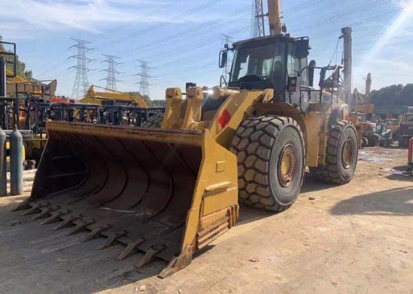 Buy cheap Yellow 1615Nm 1800rpm 318hp Used CAT Wheel Loader from wholesalers