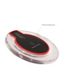 Hot Selling Crystal Wireless Fast Charger, Safe and High Quality Wireless