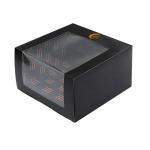 Luxury Custom Logo Baseball Hat Boxes Packaging Baseball Window Paper Foldable