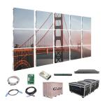 500*500mm/500*1000mm P2.98 K-Series Outdoor Screen Rental Display With Lamp
