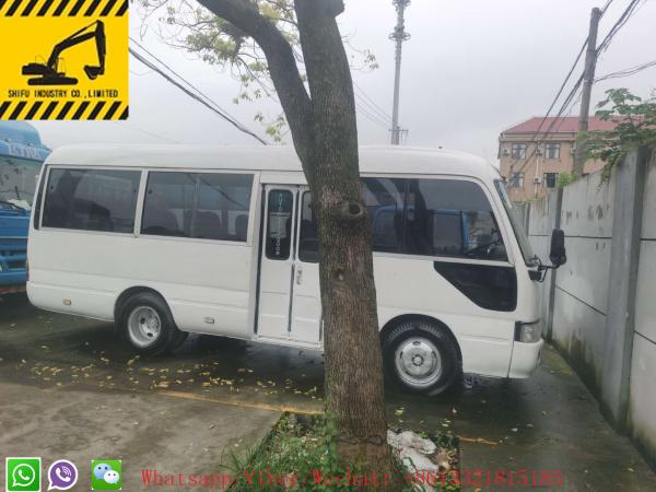 Buy cheap Used Toyota Coaster Bus 30 Seats LHD Steering Position 2016 Euro 3 Emission Standard from wholesalers