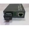 Buy cheap Black color RJ-45 SC Fiber Optic Ethernet Media Converter Apply to the Campus Broadband Network from wholesalers