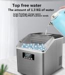 Commercial Home Cube Ice Making Machine 25kg Capacity 12kg Water Tank Capacity