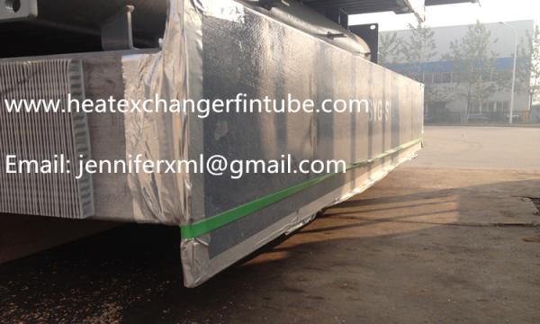 Buy cheap Carbon Steel Base Tube Material Single Row Flat Fin Tube Hot Dip Galvanized from wholesalers
