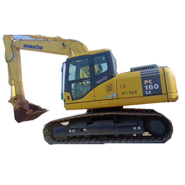 Buy cheap Hydraulic Crawler Used Komatsu Excavators PC160LC 16 Ton Backhoe Excavator from wholesalers