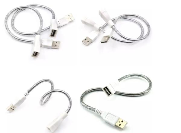 Buy cheap PVC TPE Wire USB Gooseneck Cable Chrome Stainless Flexible Tube 28mm from wholesalers