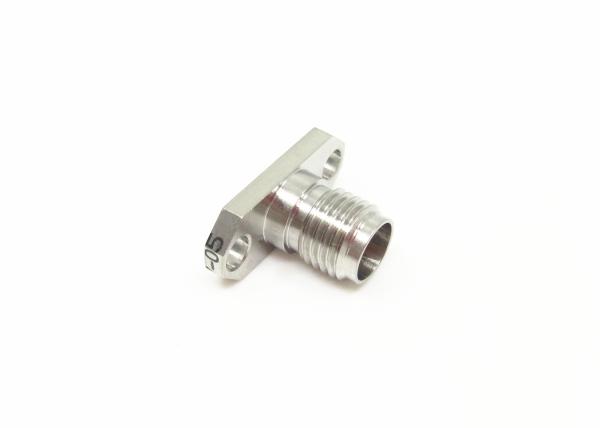 Nickel Plated 2.92mm K Female 2 holes Flange Mount Screw (MMW)Millimeter Wave