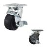 Buy cheap Side Brake 660lbs Load Capacity Heavy Duty Casters Swivel Plate from wholesalers