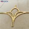 Buy cheap Insulating Glass Uv Proof Georgian Glazing Bars Golden Plastic Flower Design from wholesalers