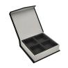 Buy cheap Flip-top Gift Packaging Case Velvet Necklace Ring Boxes Popular Custom Pink Black Red Soft Flannel Jewelry Box from wholesalers