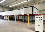 Big Cyclone Automatic Powder Spraying Painting Line For Ventilation Equipment