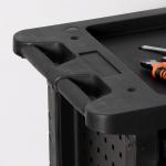 Professional heavy duty tool cabinet metal garage hand tool set with castors