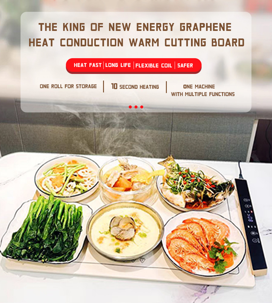 Graphene Heating Plastic Chopping Board The Perfect Addition To Your Kitchen