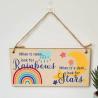 Buy cheap High quality customizable wood chip pendants for home atmosphere decorations from wholesalers