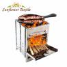 Buy cheap 21x15x15cm Folding Portable Camping Cookware Mini Barbecue Charcoal Grill from wholesalers