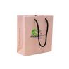 Buy cheap Pink Paper Handle Shopping Bags For Jewellery Matt Lamination Finishing from wholesalers