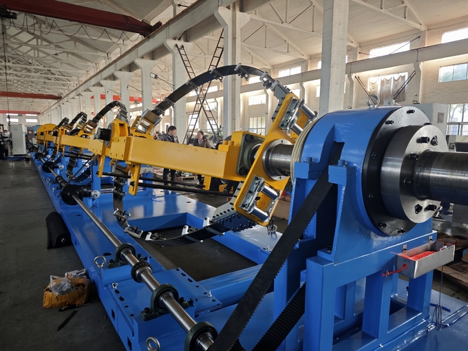1000mm 1+6 PLC Control Cable Laying Up Machine For Physical Foam Coaxial Wire Untwisting
