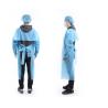 Buy cheap Plastic Waterproof Long sleeved Disposable CPE Gown With thumb loop from wholesalers
