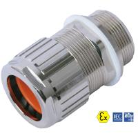 Buy cheap KBM 01 02 Series IP66 Explosion Proof Cable Glands Single Seal Unarmoured product