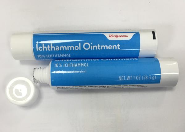 Buy cheap Walgreens Ichthammol Ointment Empty Squeeze Tube Packaging With ABL250/12 Material from wholesalers