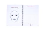 Lushcolor Professional Permanent Makeup Practice Skin English Practice Book for