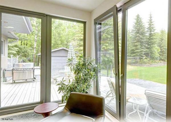 Buy cheap Horizontal Casement Aluminium Tilt And Turn Windows Double Glazed Sound Insulation from wholesalers