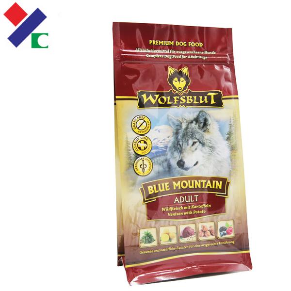 Buy cheap 5kg Plastic Side Gusset Recycle Dog Food Bags 180 micron Gravure Printing from wholesalers