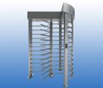 Buy cheap 304 Stainless Steel Turnstiles Semi Automatic , Full Height Security Gates from wholesalers