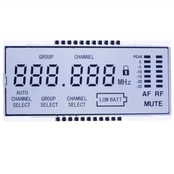 Custom TN LCD Panel, Meter LCD With Voltage, Current, Temperature, Power Characters/Segments