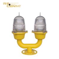 Buy cheap Low Intensity Double Aviation Obstruction Light Steady Burning Below 45m product