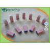 Buy cheap Medical 28G Pink Colour Sterile Auto Pressure Activated Safety Blood Lancet Asepsis Blood Sample Collecting Needle from wholesalers
