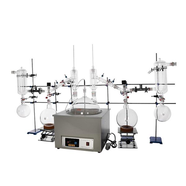 Buy cheap 380V Short Path Distillation Equipment 20L Plant Oil Extraction Apparatus from wholesalers