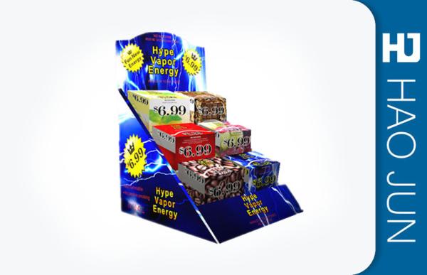 Buy cheap Color Printed Cardboard Display Boxes 3 Tiers For Sales Promotion from wholesalers