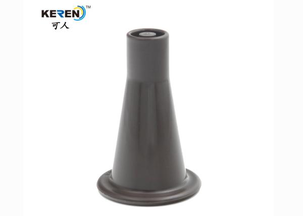 KR-P0282 Durable 3-5/8" Plastic Bed Frame Feet Replacement Tall Sturdy Cone