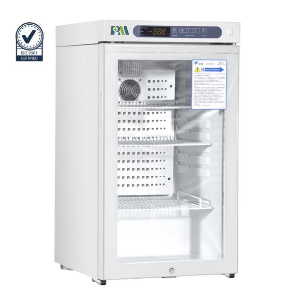 Buy cheap 100L Laboratory Pharmacy Vaccine Refrigerator Cabinet With Glass Door For Drugs from wholesalers