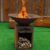 Buy cheap Outdoor Durable Corten Steel / Carbon Steel / Stainless Steel Barbecue Grill Stove Camping from wholesalers