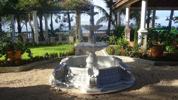 Buy cheap Garden stone white fountains,home white marble park stone fountain ,China stone carving Sculpture supplier from wholesalers