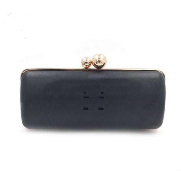 Buy cheap Rectangle shape high quality gold color plastic box metal purse frame from wholesalers