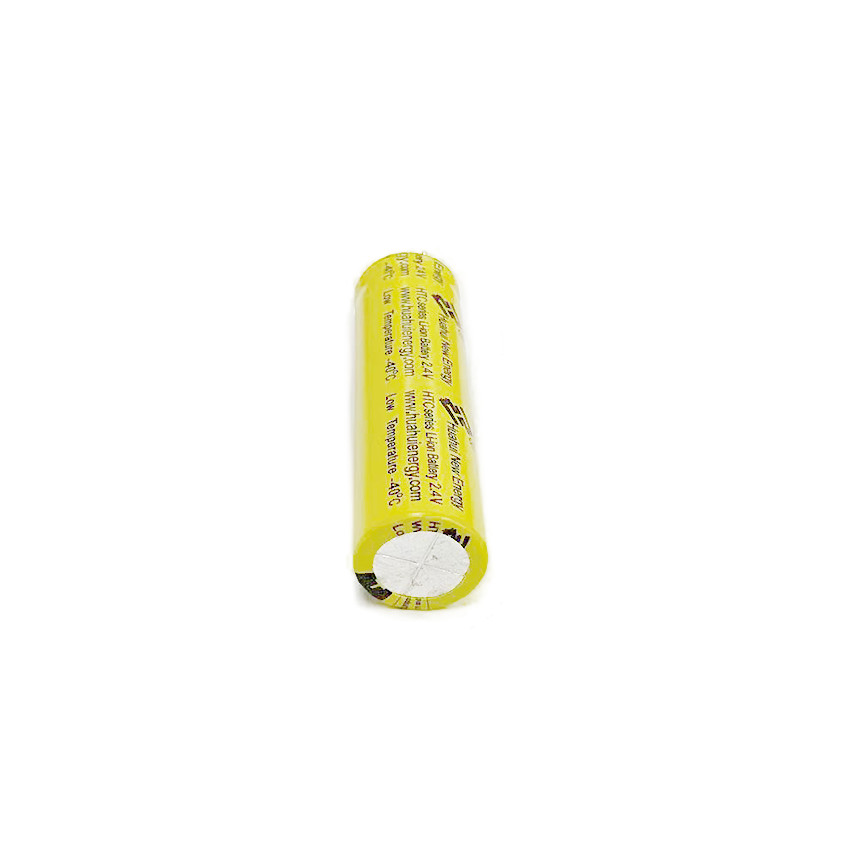 15C 2.4V 900mAh LTO Battery Cell HTC1850 Lithium Titanium Oxide Battery