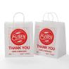 Buy cheap 100% Eco-Friendly Recyclable Reinforced Handle Small Gift Craft Paper Bag With Your Own Logo from wholesalers