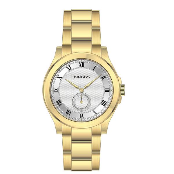 Buy cheap Gold OEM Full Stainless Steel Watches With Luxury Casual Small Dials from wholesalers