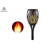 Buy cheap ABS PS Material Solar Powered Garden Lights , LED Flicker Flame Light Bulbs IP65 product