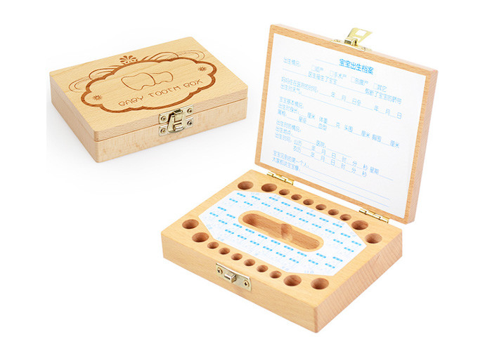 Baby Hair Deciduous Tooth Keepsake Box Collection Souvenir Personality Gift