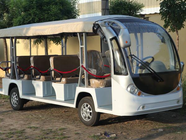 Buy cheap 30mph Aluminum Alloy Electric Sightseeing Car Golfcar For Tourist 10 Seats from wholesalers