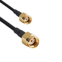 Buy cheap Sma Male To Sma Male LMR100 Coaxial Cable Assembly With Heatshrink product