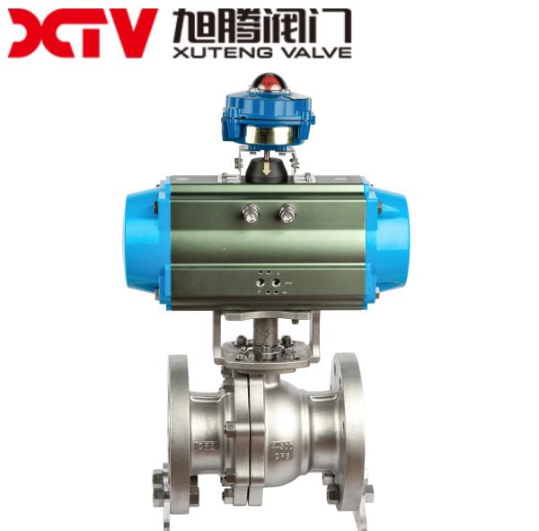Buy cheap Stainless Steel High Platform Flanged Floating Ball Valve PN16 Perfect for Industrial from wholesalers