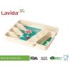 Buy cheap Professional Restaurant Use Bamboo Lunch Trays Non - Toxic Environmental Friendly from wholesalers
