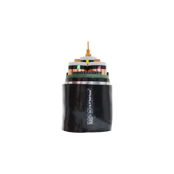 Buy cheap 185sqmm 26/35kv AL/XLPE/SWA/PVC Sheath Medium Voltage Power Cable with Copper Conductor from wholesalers