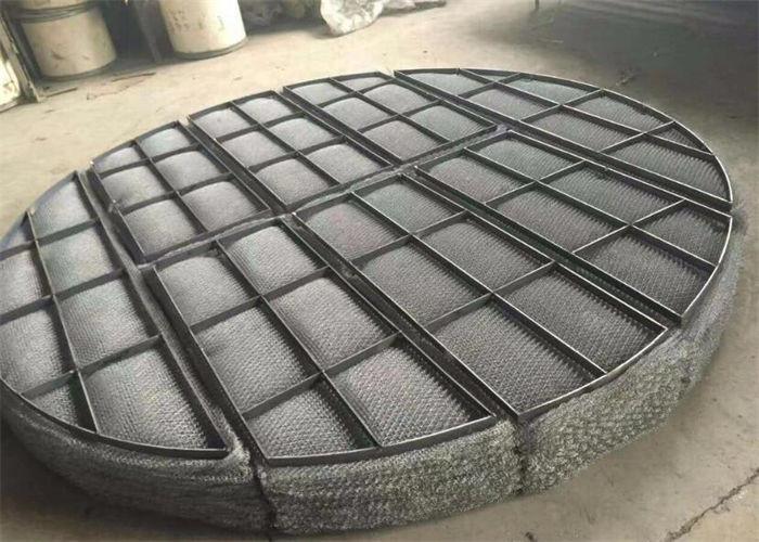 Plain Weave Round York 431 Demister Stainless Steel Mesh Pad