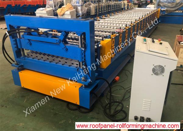 Buy cheap 550Mpa 0.2mm Prepainted Roof Panel Roll Forming Machine from wholesalers